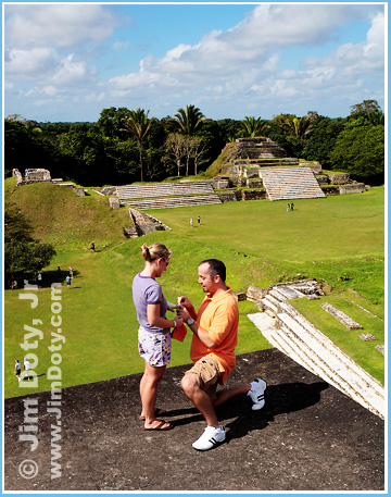 Marriage Proposal. Photo copyright Jim Doty Jr.