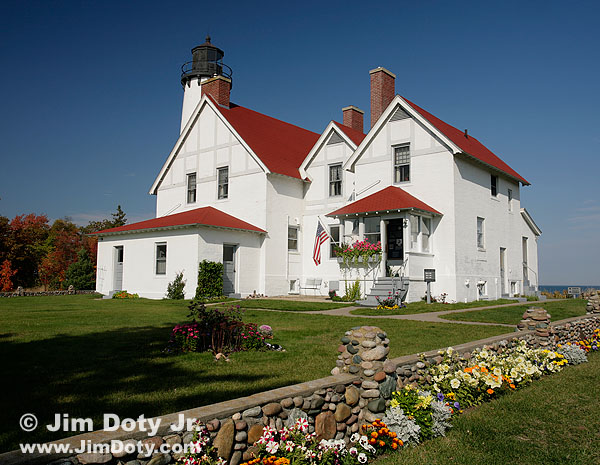 Pt Iroquois Lighthouse. Photo copyright Jim Doty Jr.