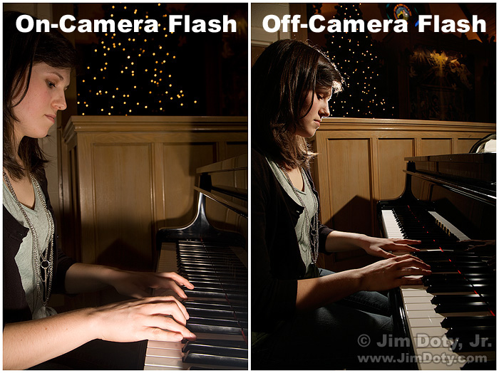 Off-Camera and On-Camera Flash