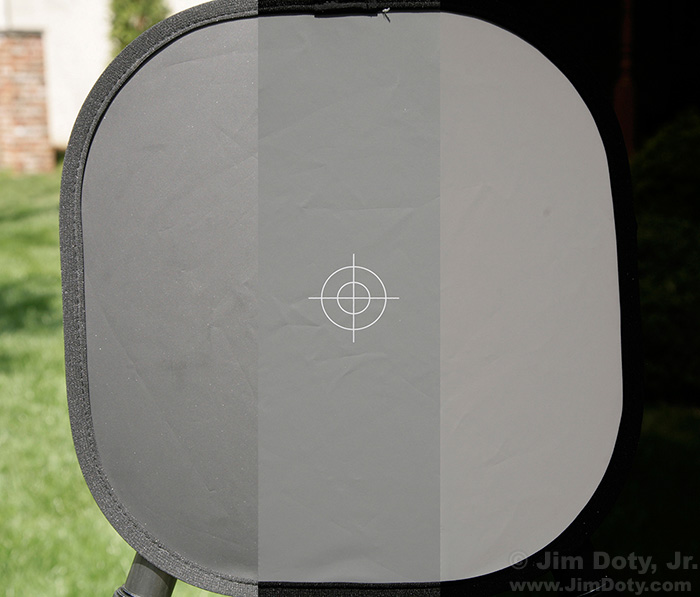 Calibration Target Combo, parts of all three photos spliced together.