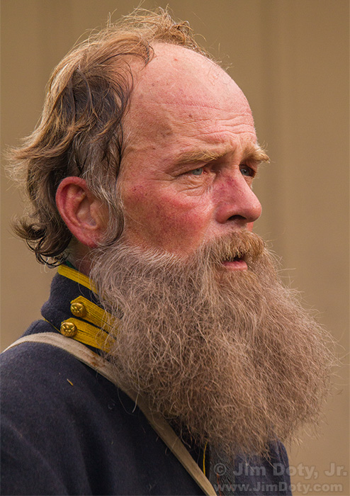 Soldier, Civil War Days, Lamoni, Iowa. 