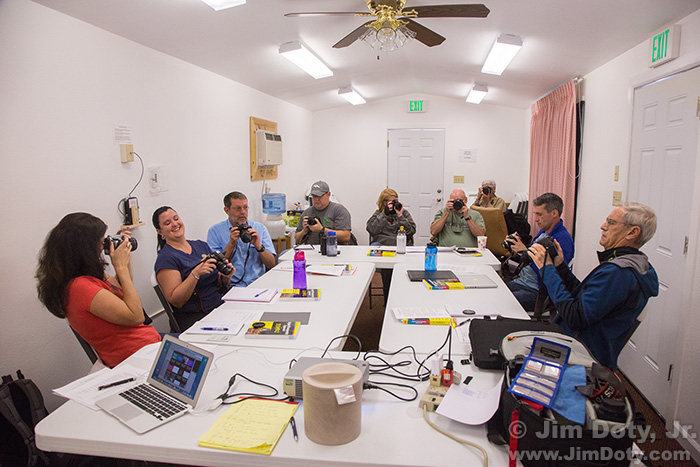 Exploration session. Workshop at Rocky Mountain NAtion Park, Colorado.