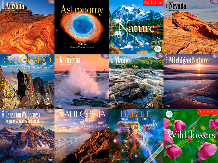 Just a few of the many beautiful calendars in my Amazon.com photography store.