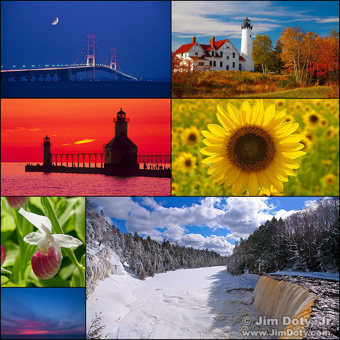 Michigan Photo Collage
