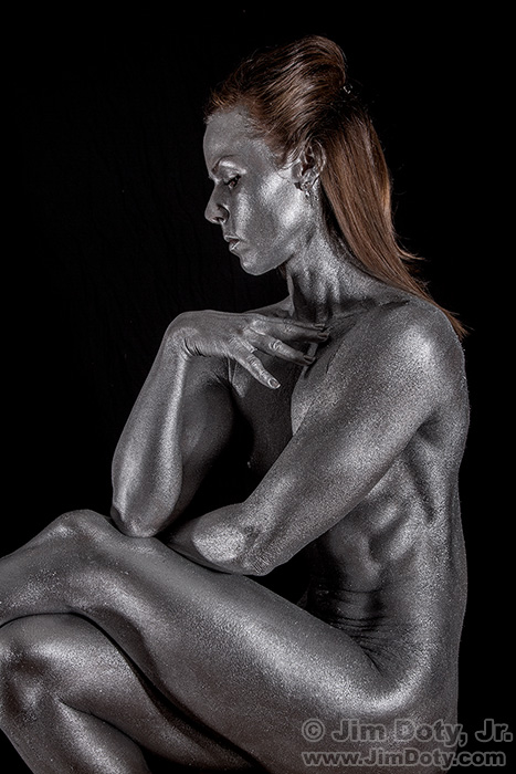 Sarah - Metallic Body Paint