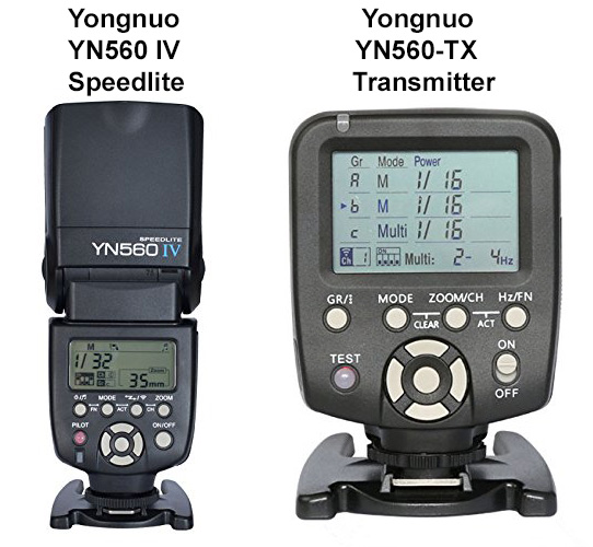 Yongnuo Radio Controlled Manual Flash System