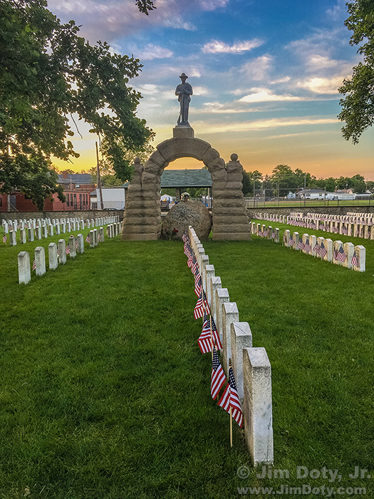 Camp Chase Confederate Cemetery, Columbus Ohio.