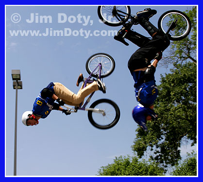 BMX Demo. Photo by Jim Doty Jr