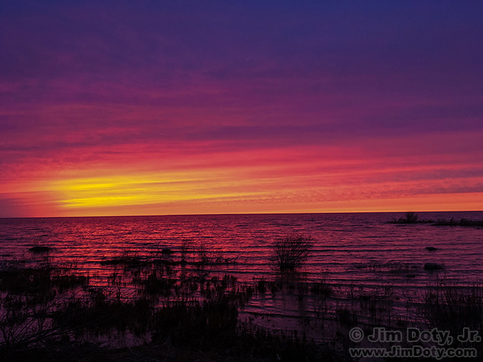 Sunset, Lake Michigan