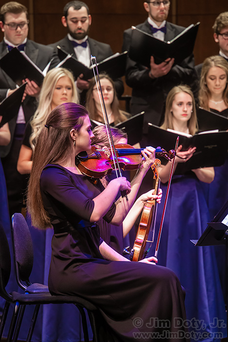 Graceland University Choir Concert, Lamoni Iowa. April 19, 2019