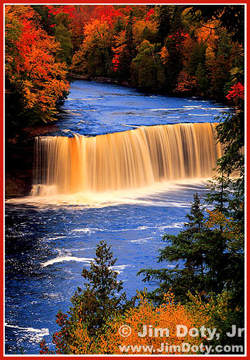 Tahquamenon Falls. Photo copyright Jim Doty Jr