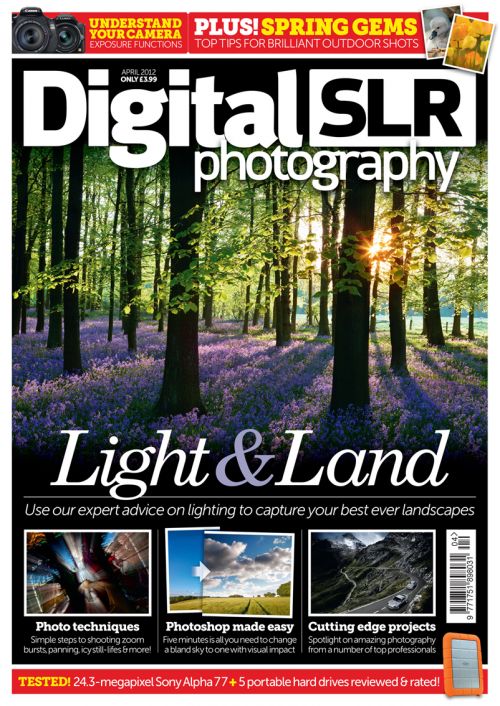 Digital SLR Photography, April 2012 cover