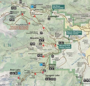 colorado scenery map colorado scenery map