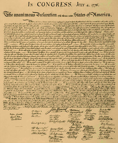 declaration of independence text